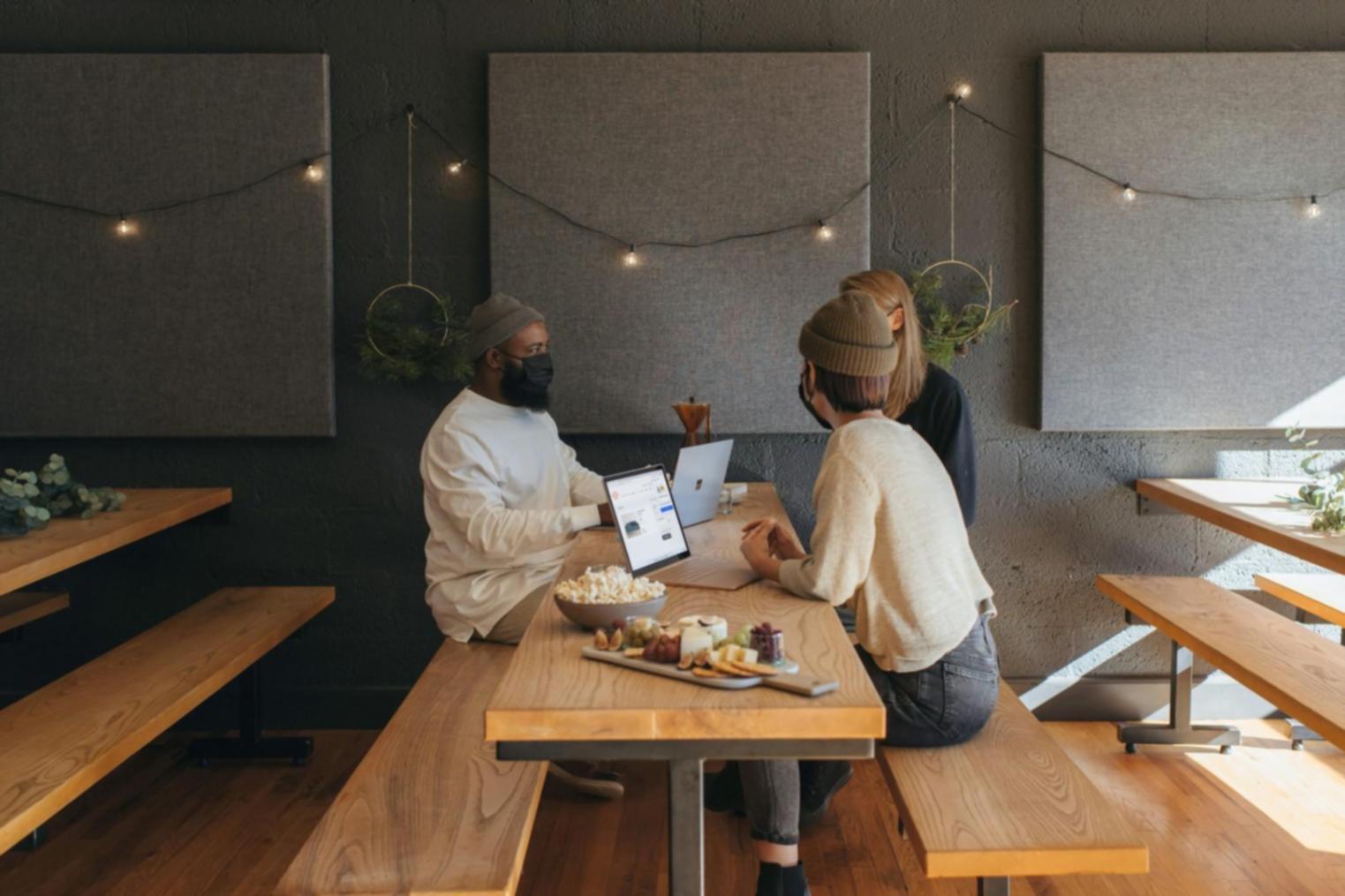 Espace de travail collaboratif pour la planification d'entreprise